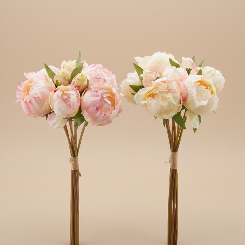 Mazzo Peonia Olis Piante e fiori artificiali
