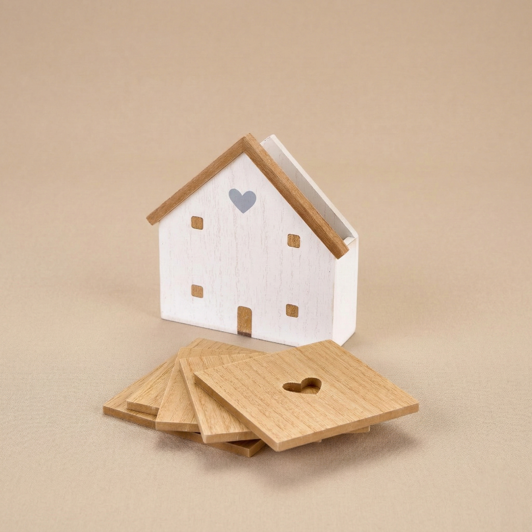 Sottobicchieri casette