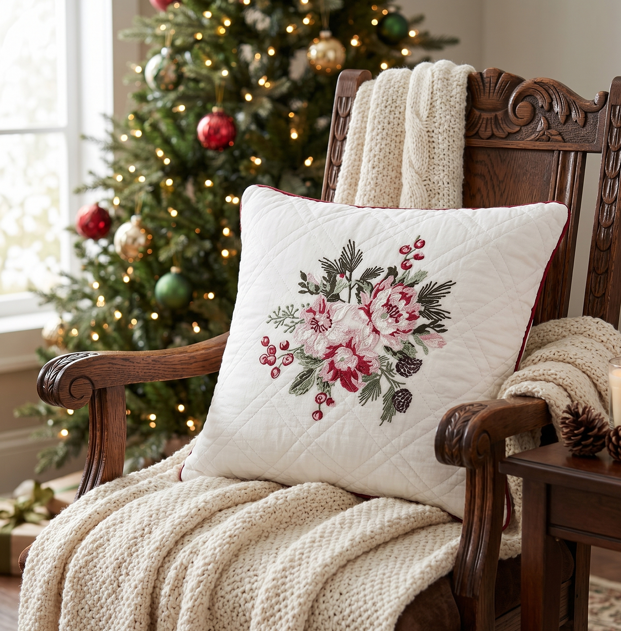 Copricuscino Charline bianco