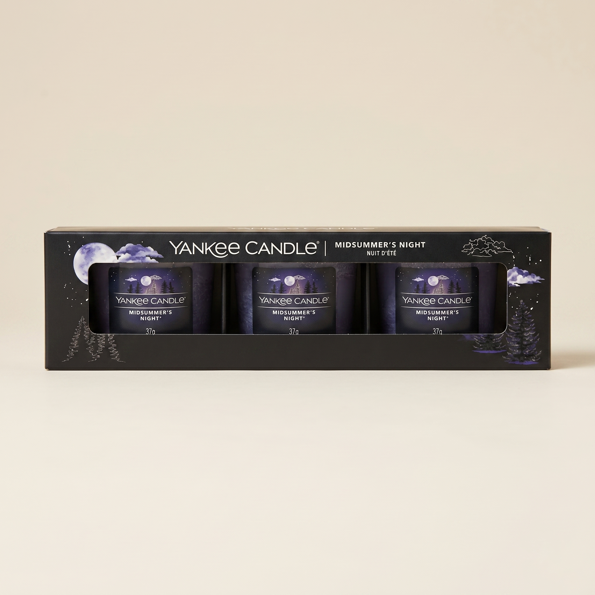 Yankee Candle set 3 mini candle Midsummer's Night