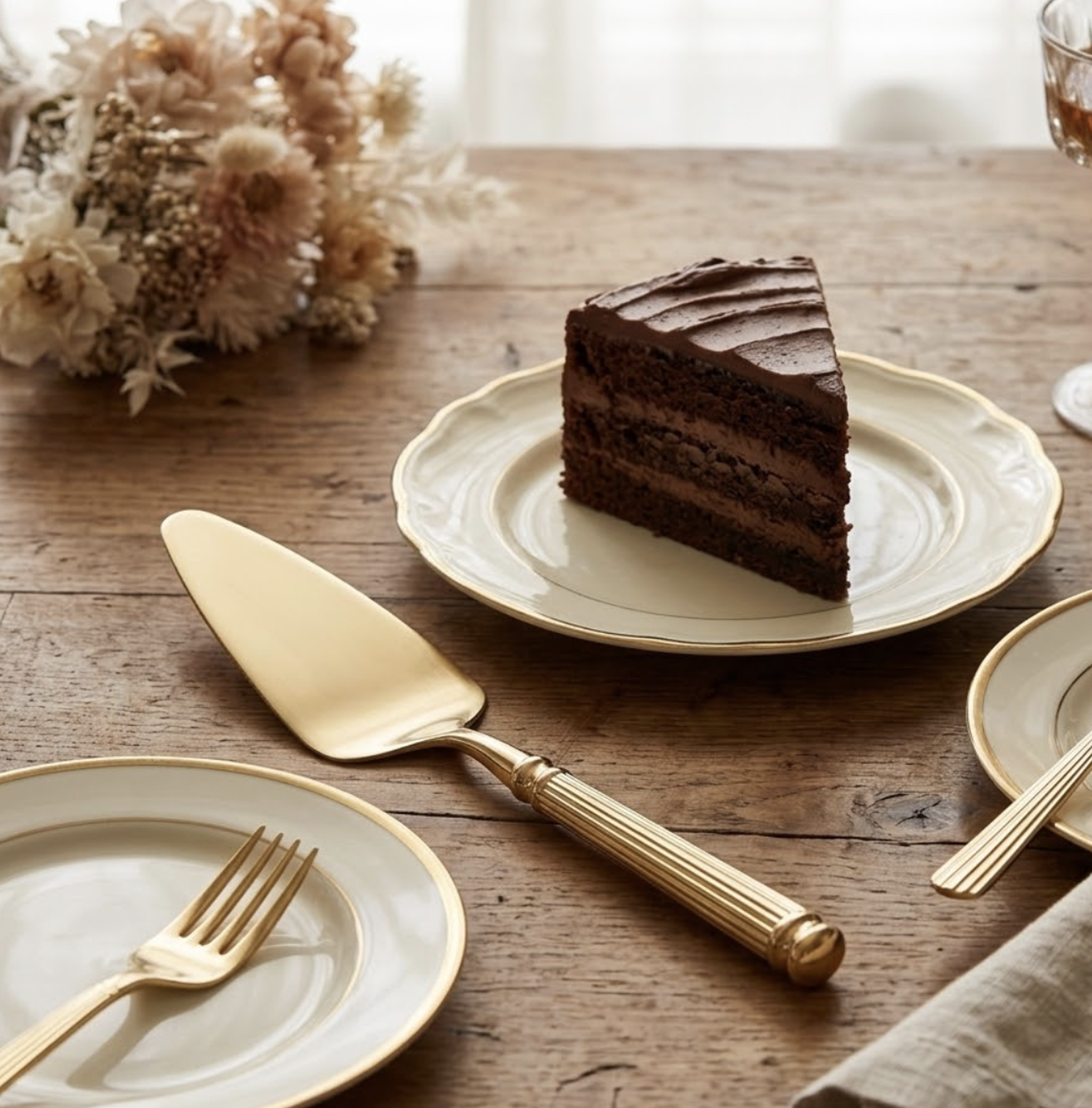 Pala torta gold