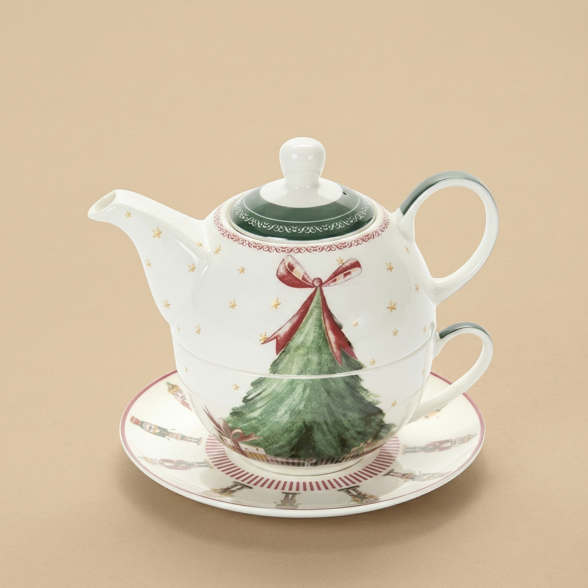 Tea for one Christmas Carol Teiera