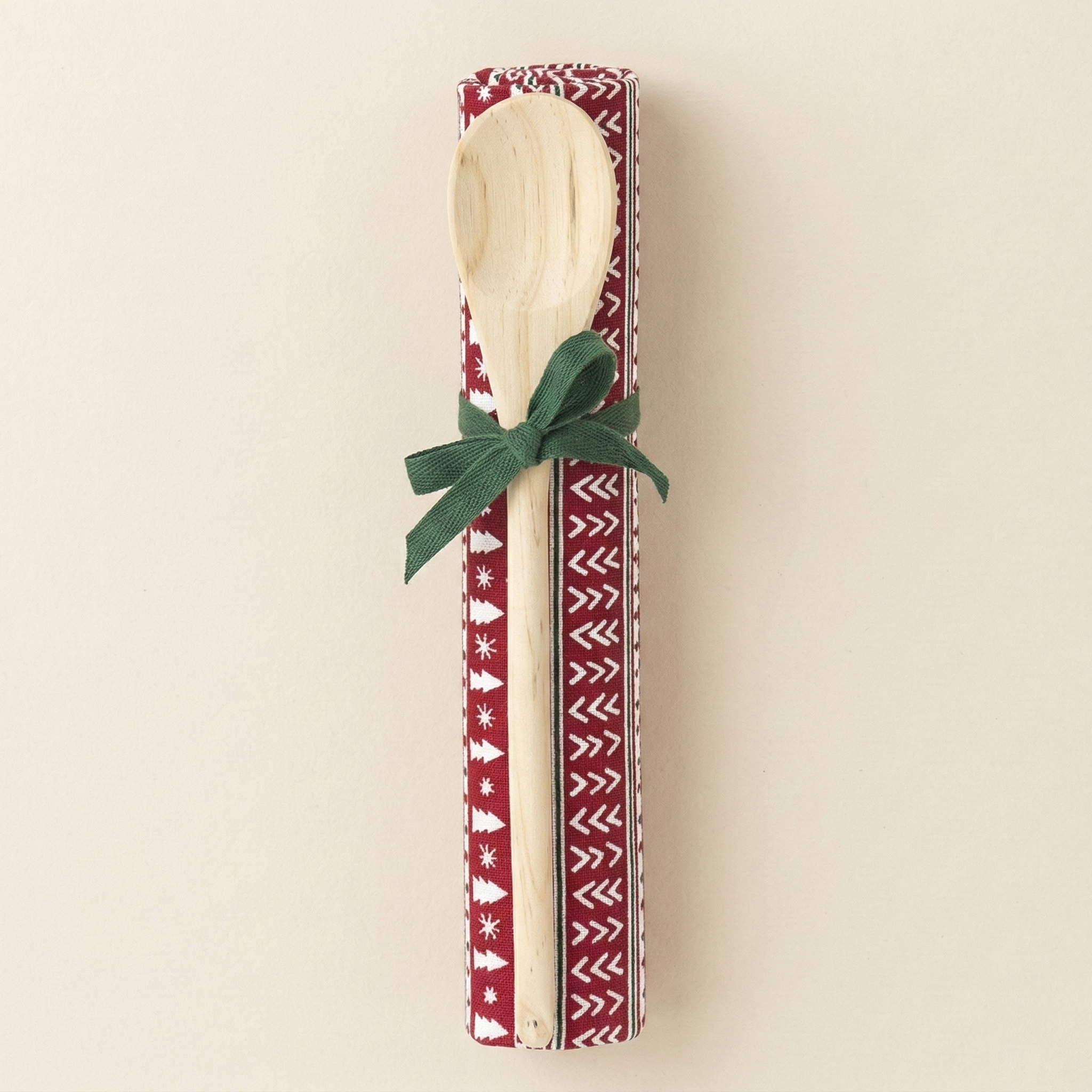 Strofinaccio e mestolo natale