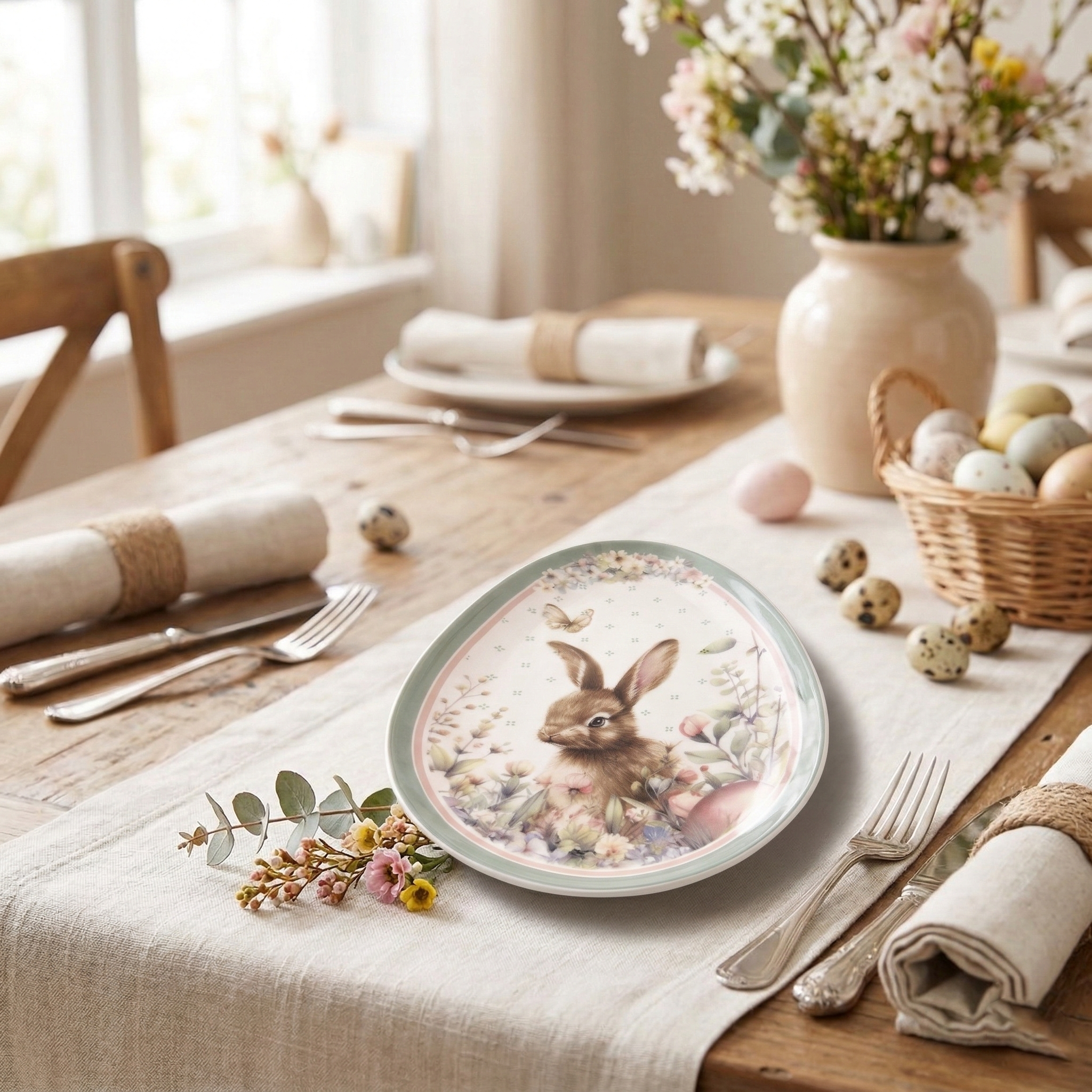 Piatto uovo Rabbit Pepen