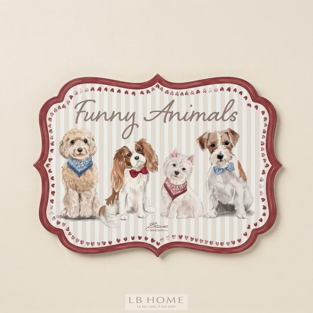 Tovaglietta vinile “Funny animals”