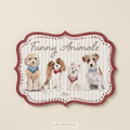 Tovaglietta vinile “Funny animals”
