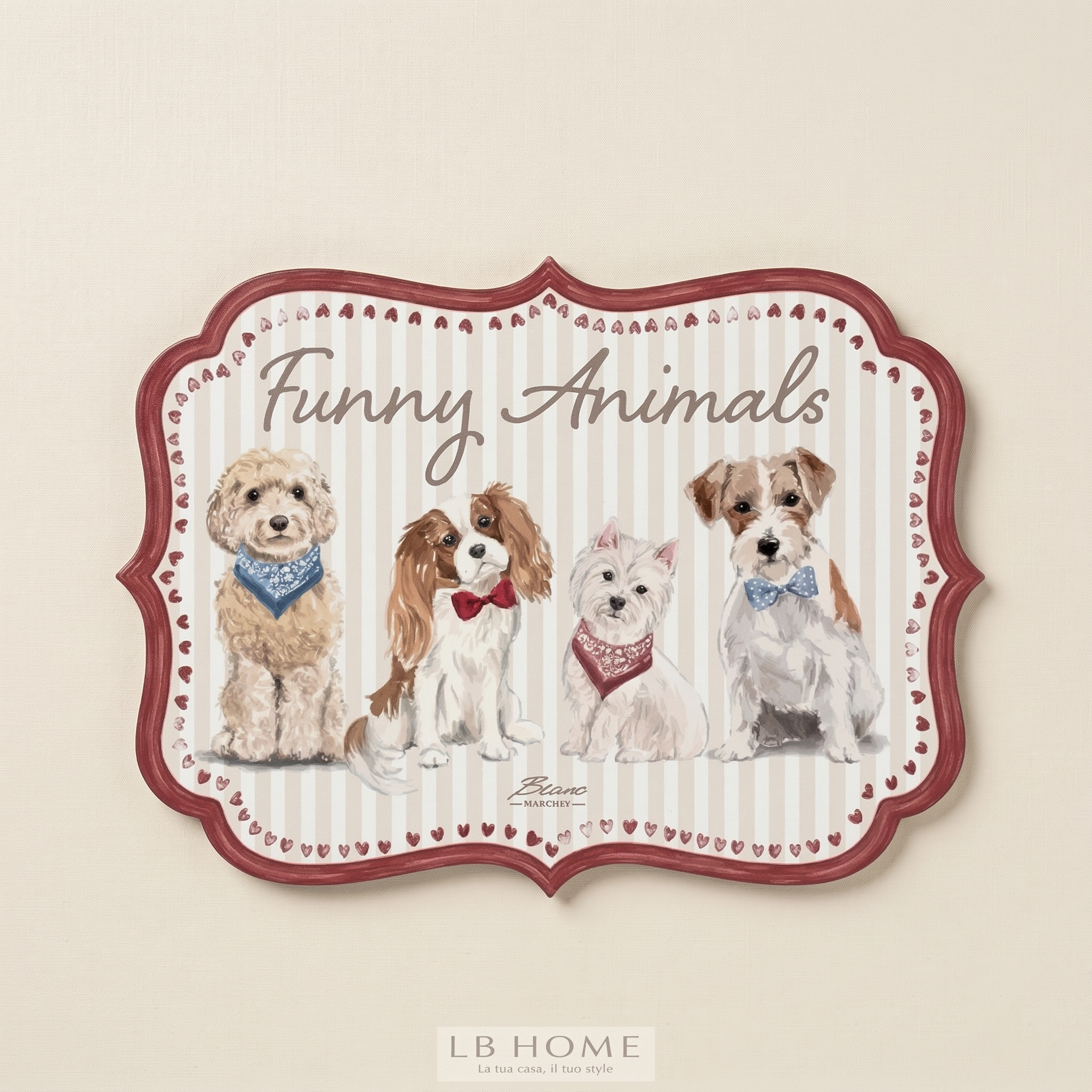 Tovaglietta vinile “Funny animals”