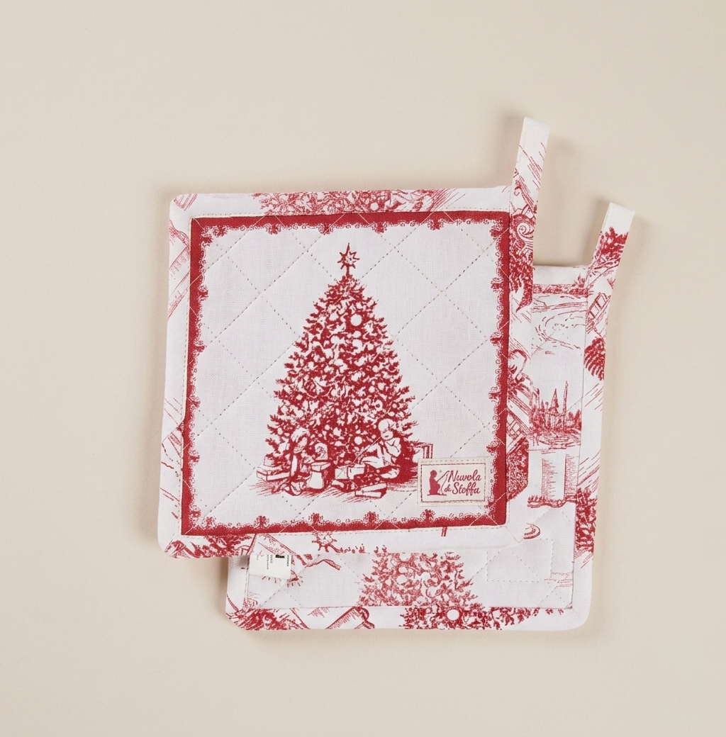 Presina Toile de Noel Presine e guanti