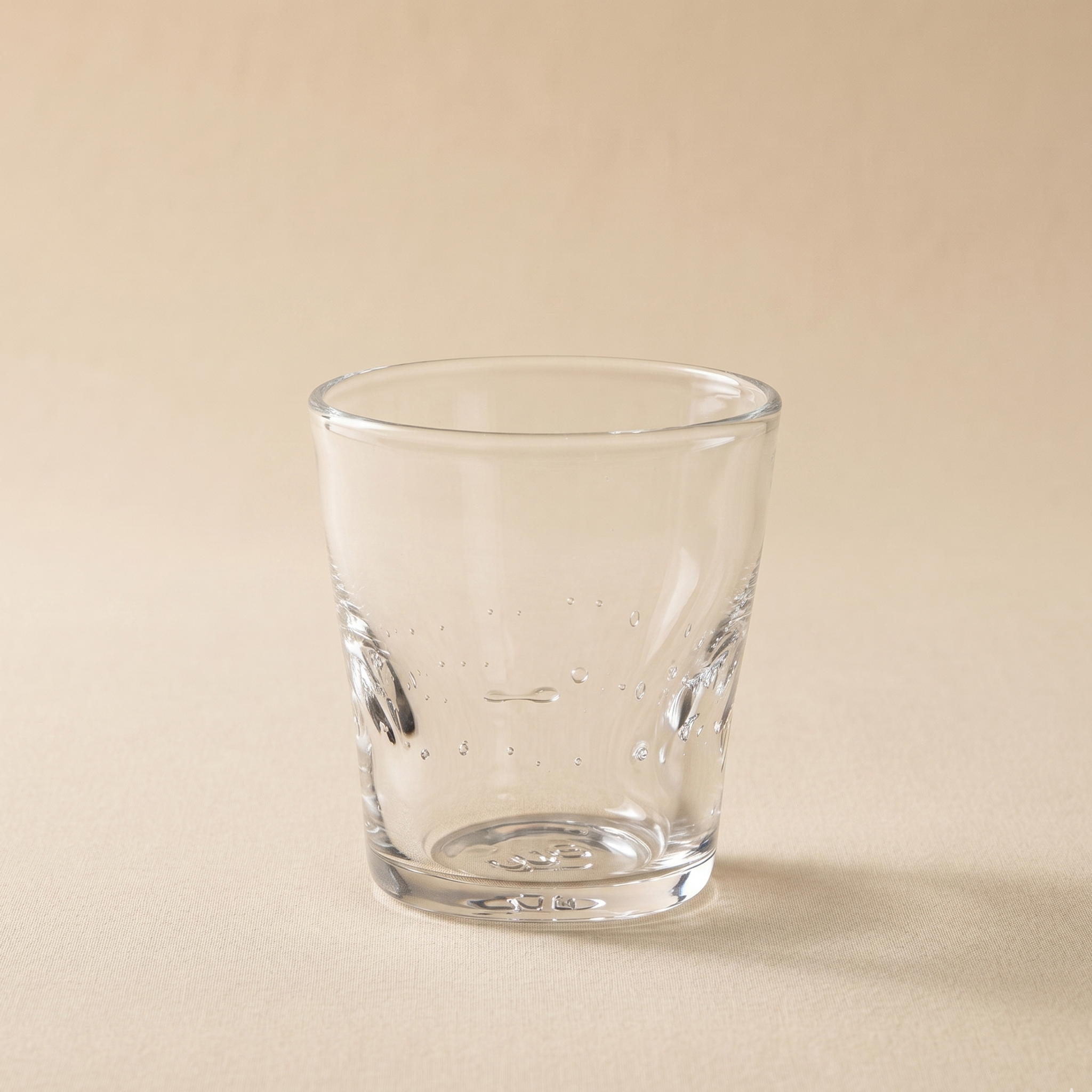 Bicchiere in vetro soffiato Memento Dune Glass White trasparente