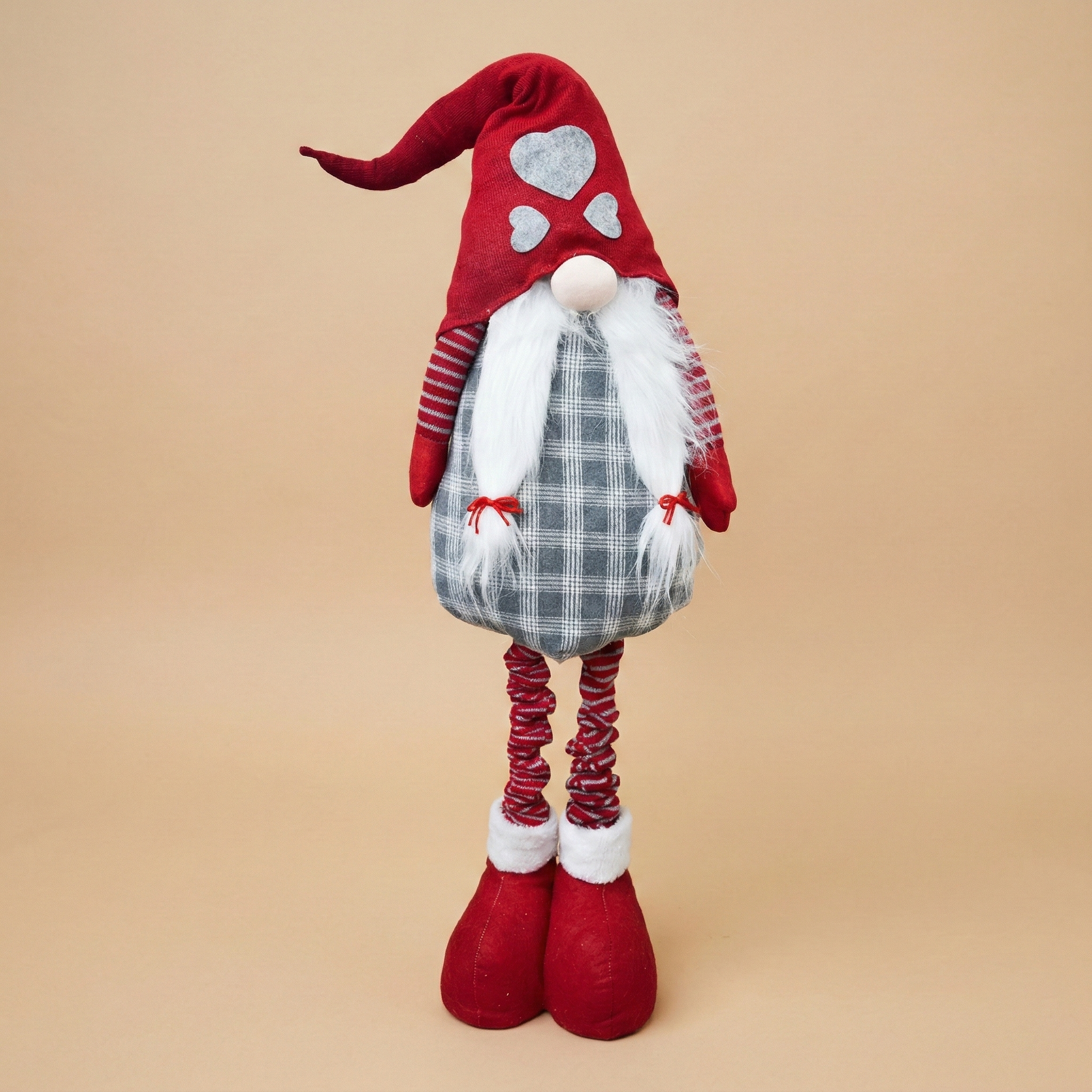 Gnomo con gambe allungabili Decoro Natale