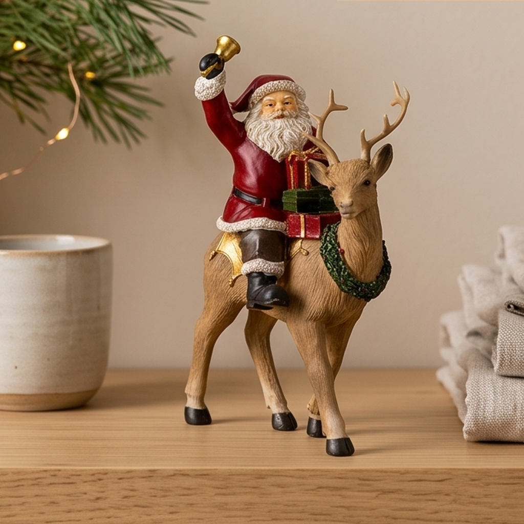 Babbo Natale con Renna