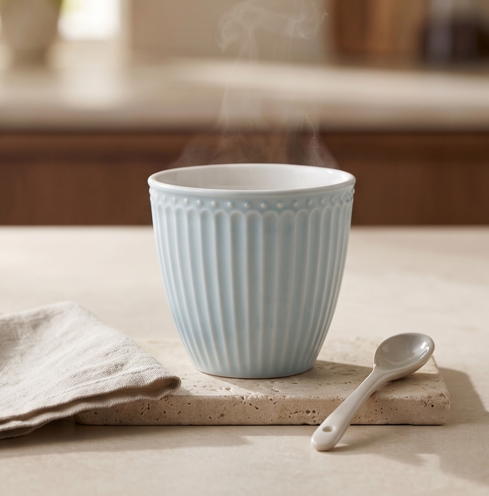 Latte cup Alice azzurra