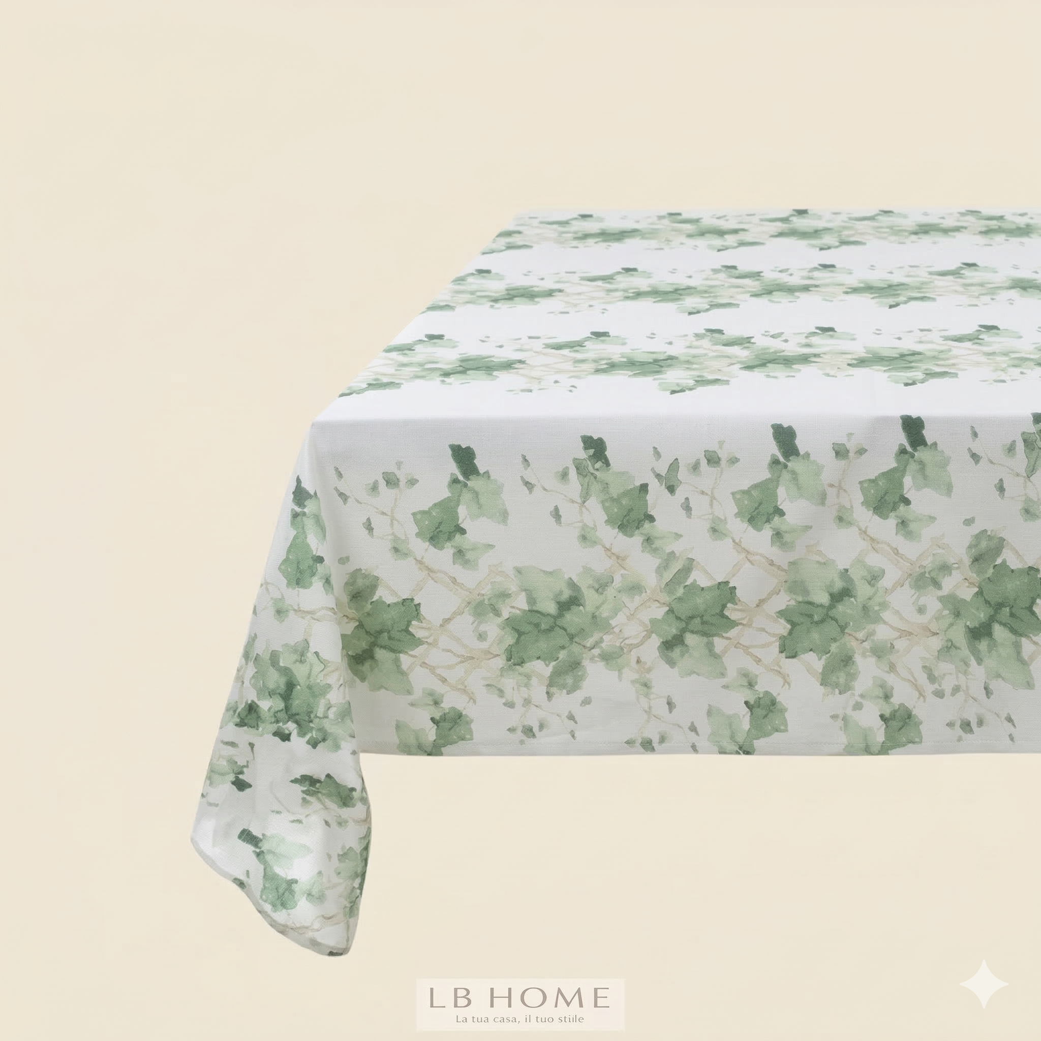 Tovaglia cerata “Hedera” 140x240cm