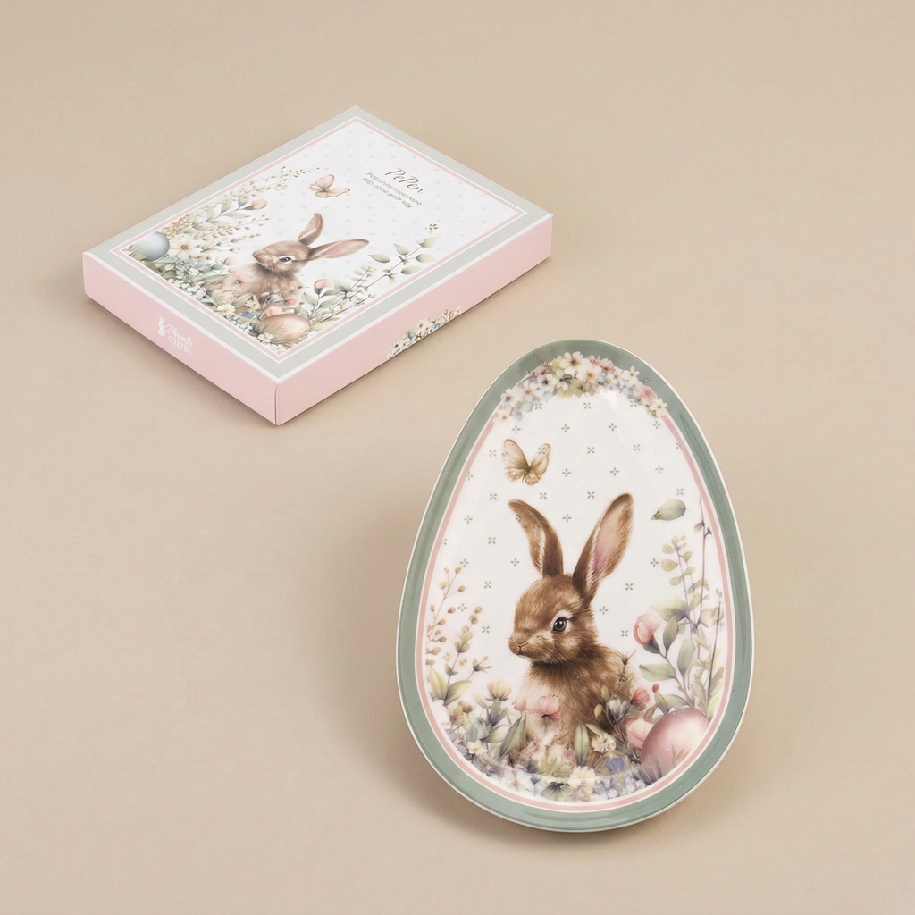 Piatto uovo Rabbit Pepen