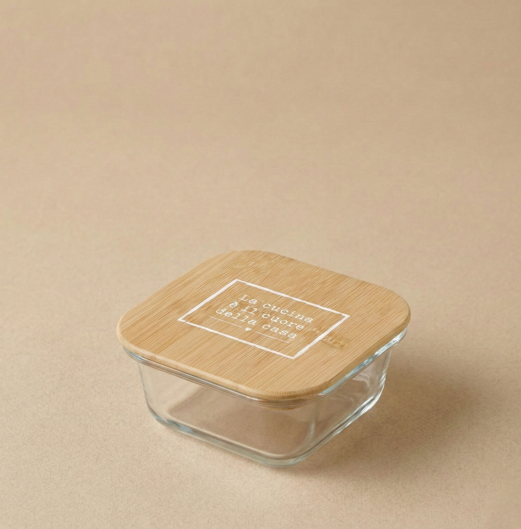 Contenitore La cucina è il cuore della casa 11x5,5cm