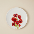 Set 2 piatti dessert 19cm "Floriade" papaveri