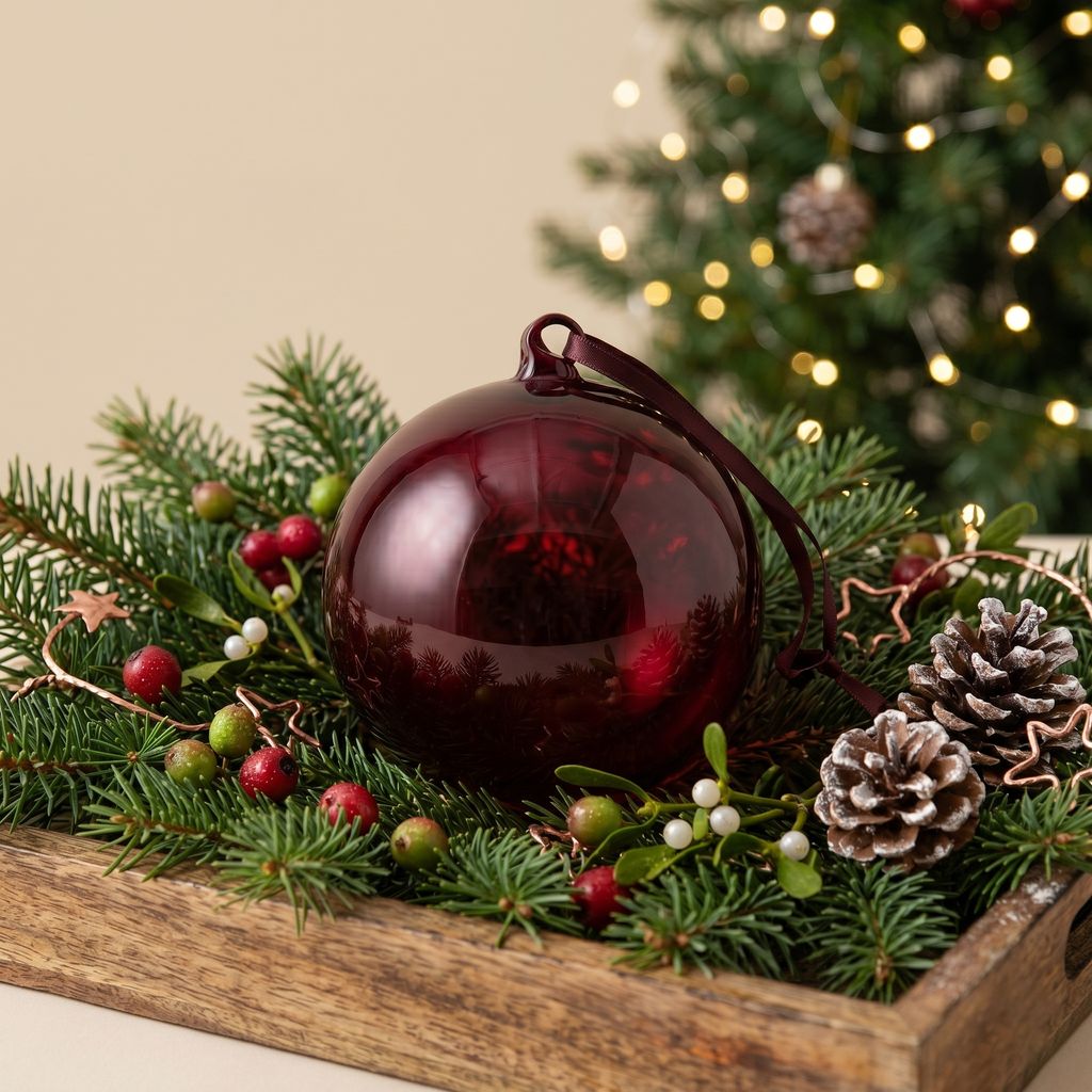 Sfera vetro Winter