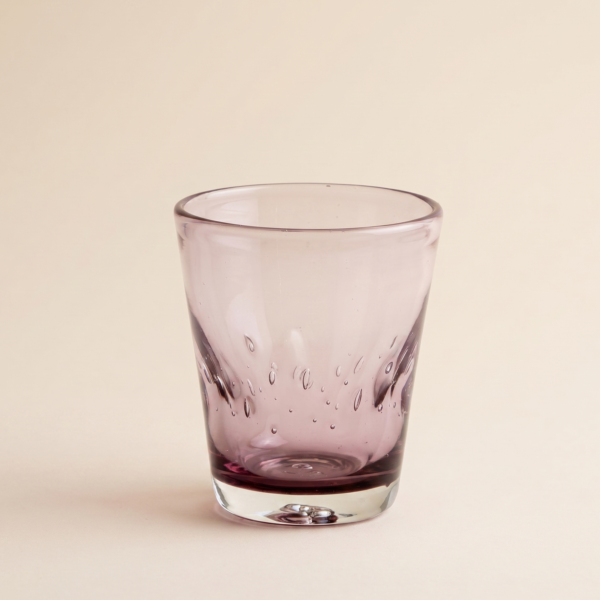 Bicchiere in vetro soffiato Memento Dune Glass Mauve