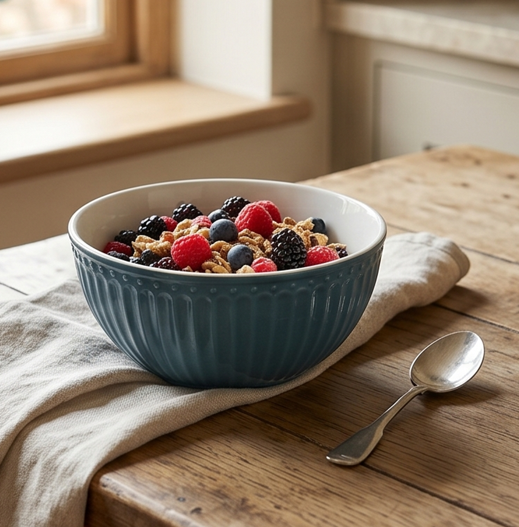 Ciotola Alice blu laguna