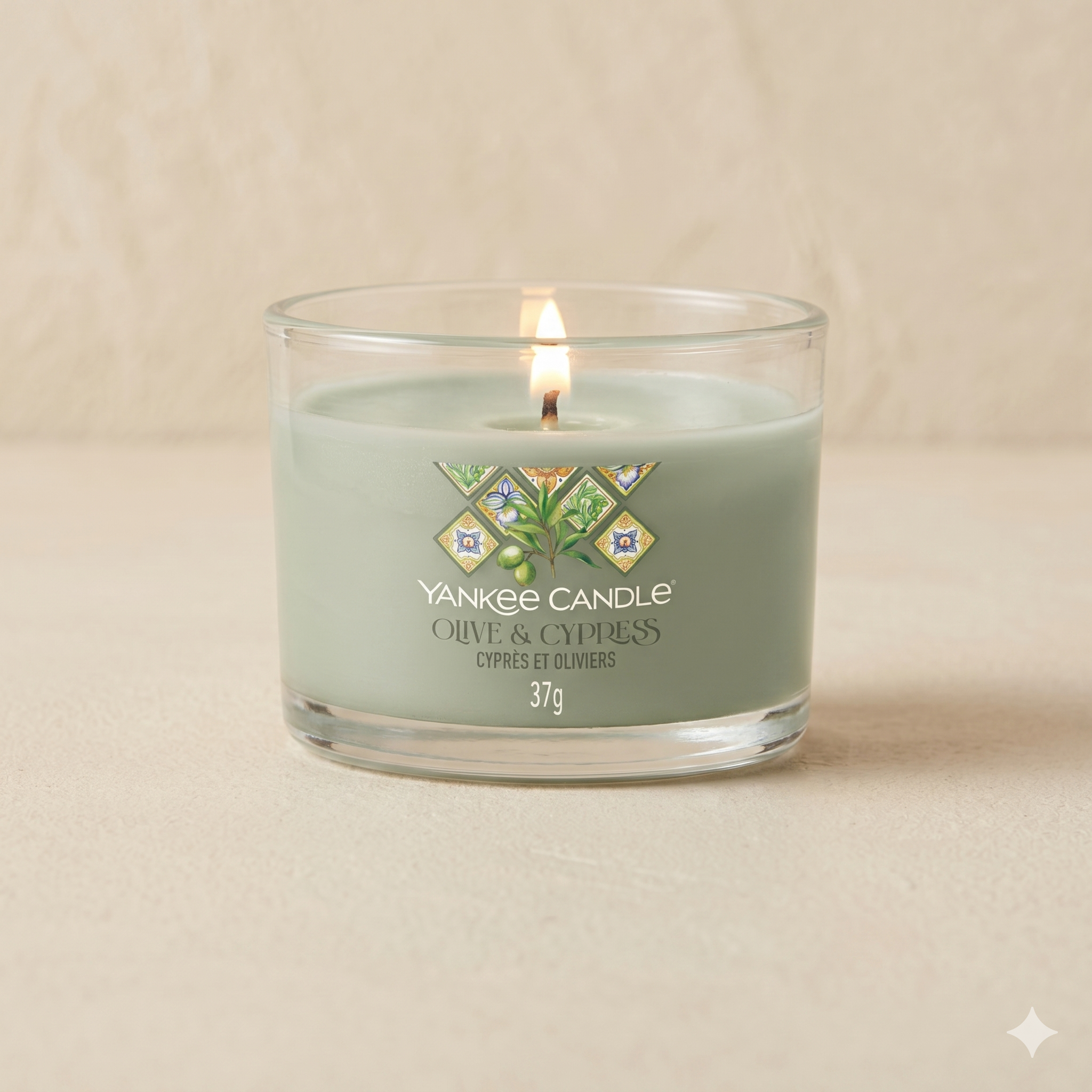 Yankee Candle mini candela Olive & Cypress