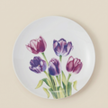 Set 2 piatti piani 23cm "Floriade" tulipani