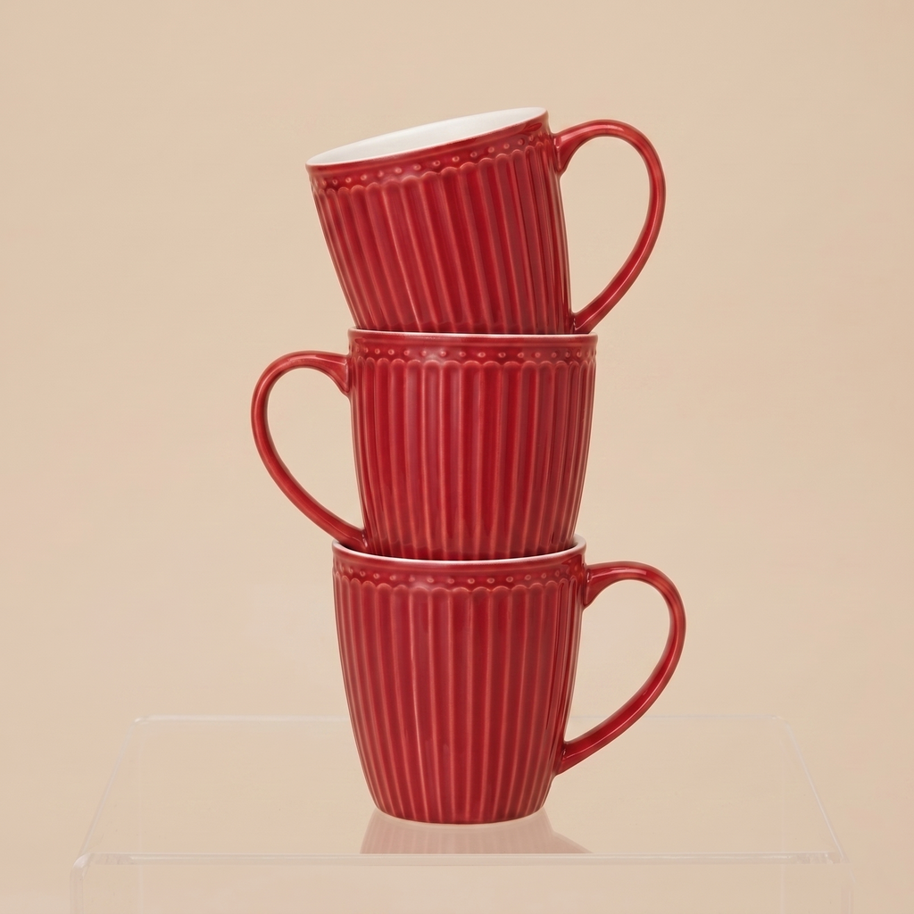 Tazza Alice rossa