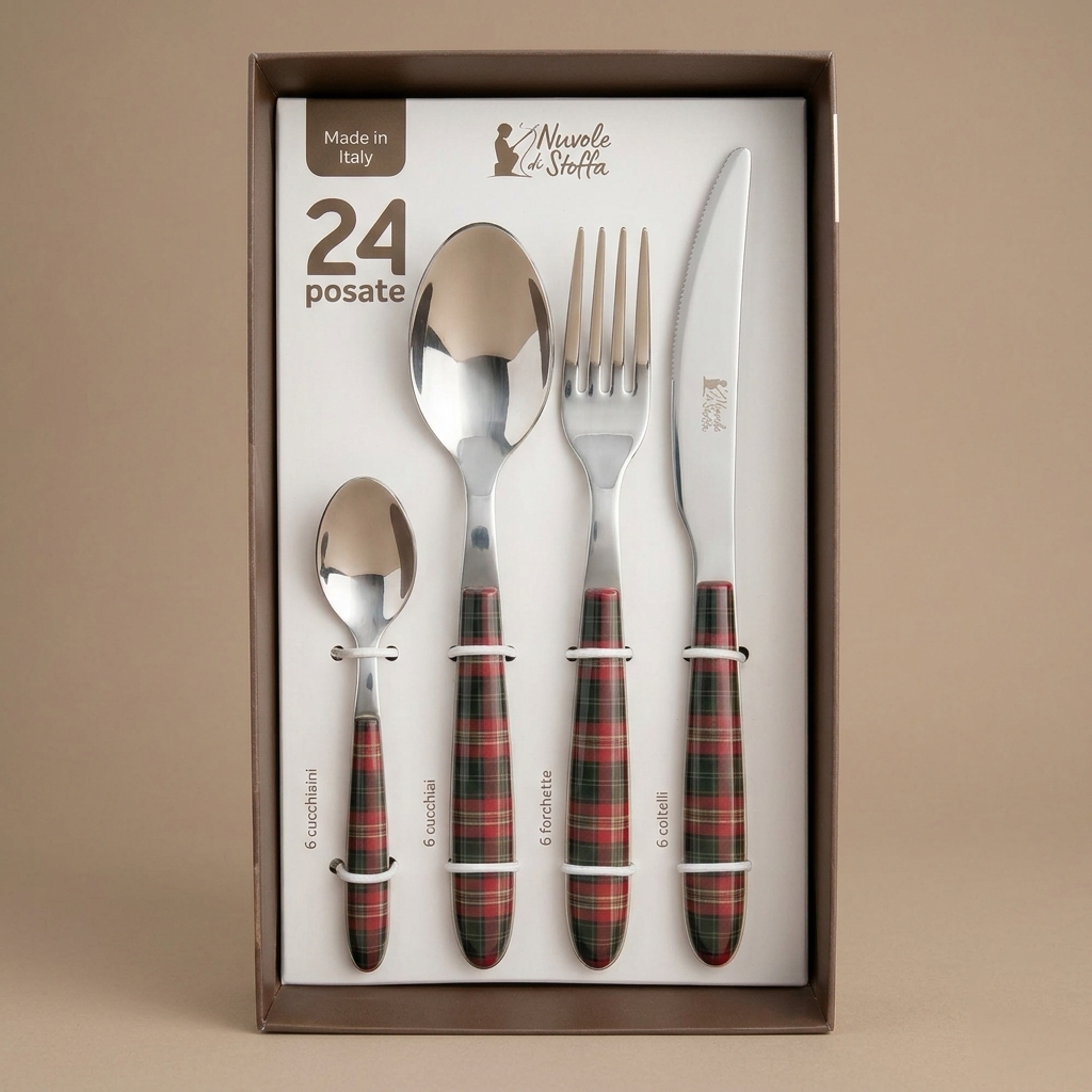 Set 24 posate Queen Posate