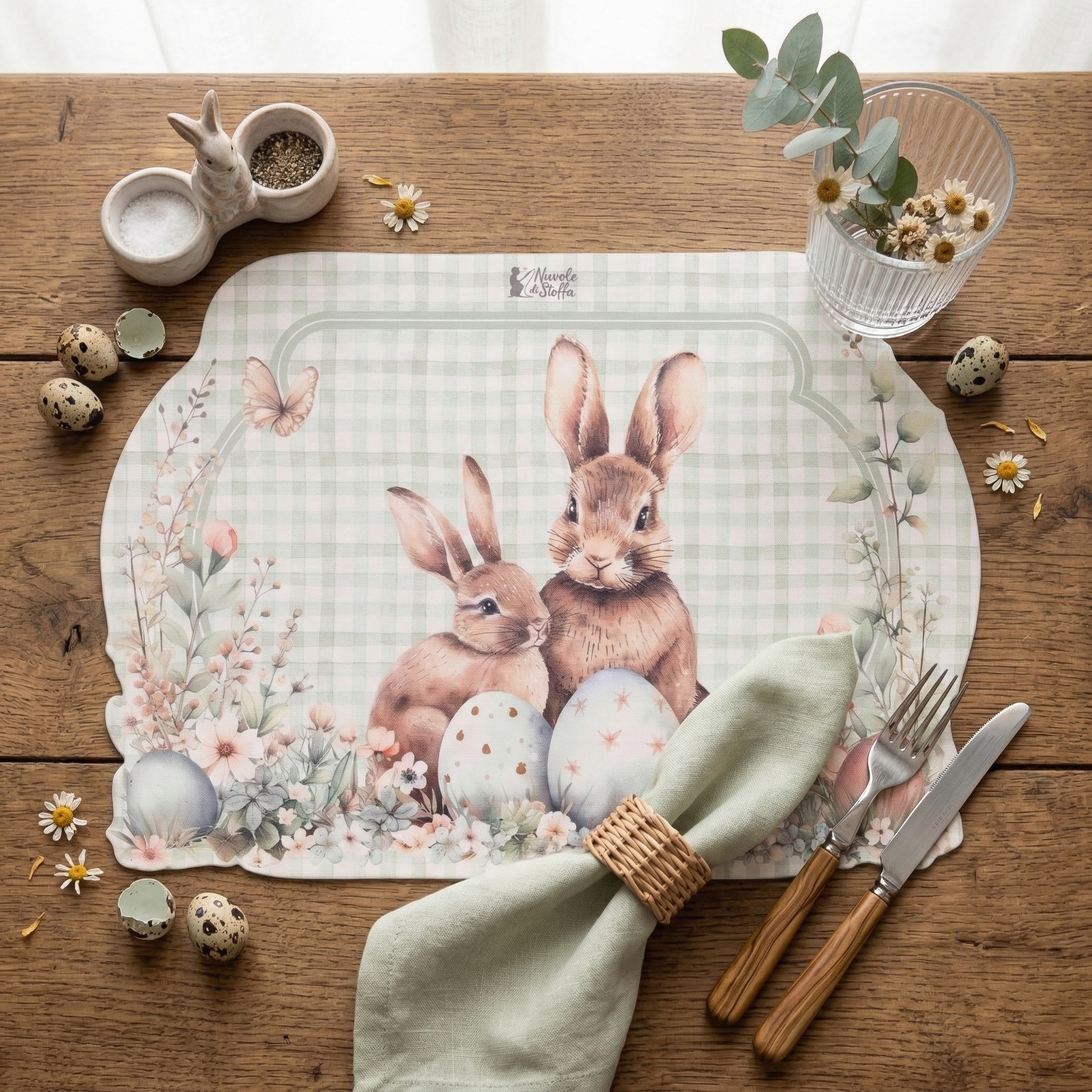 Tovaglietta vinile Rabbit Pepen