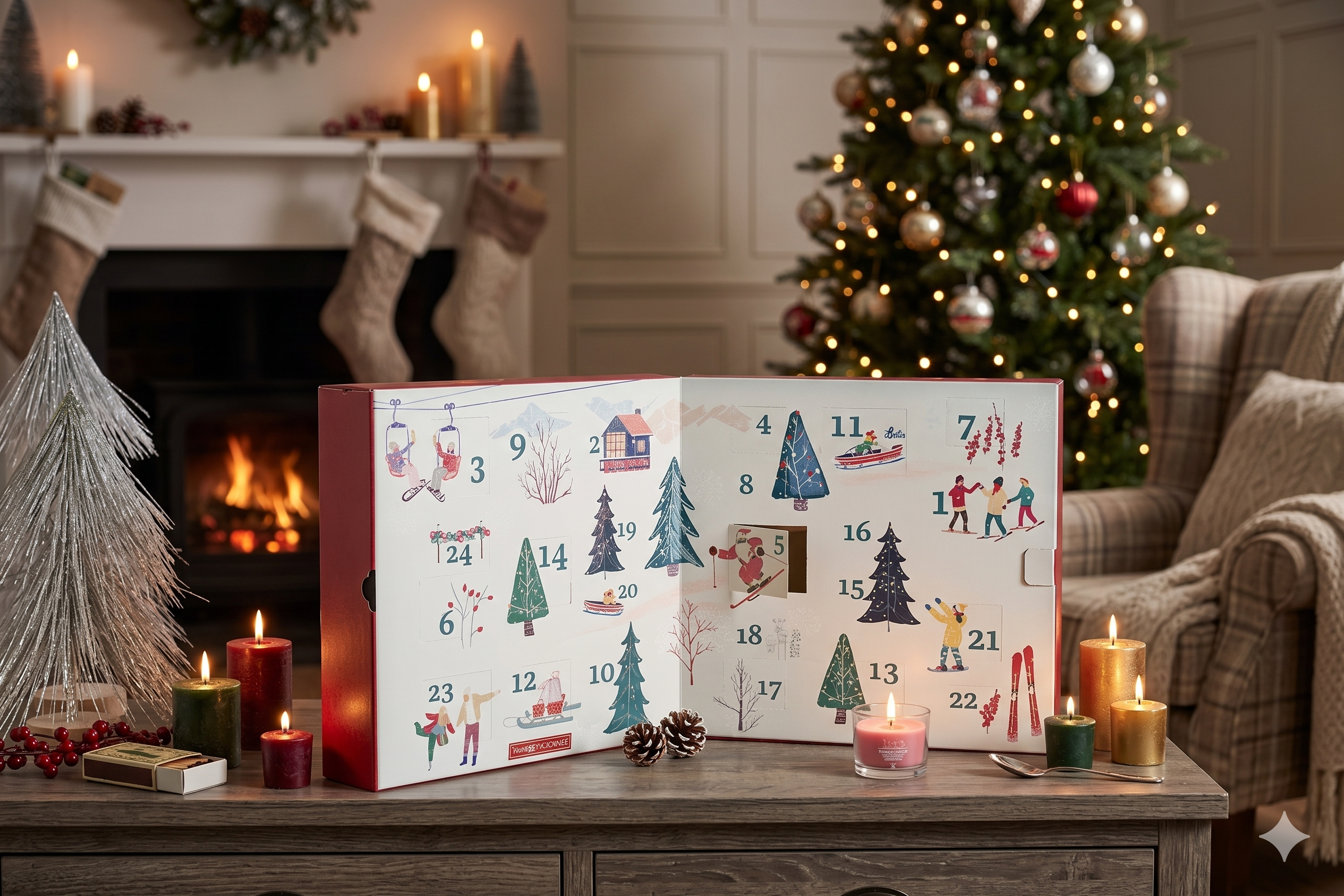 Yankee Candle Calendario dell’Avvento libro per amanti delle fragranze