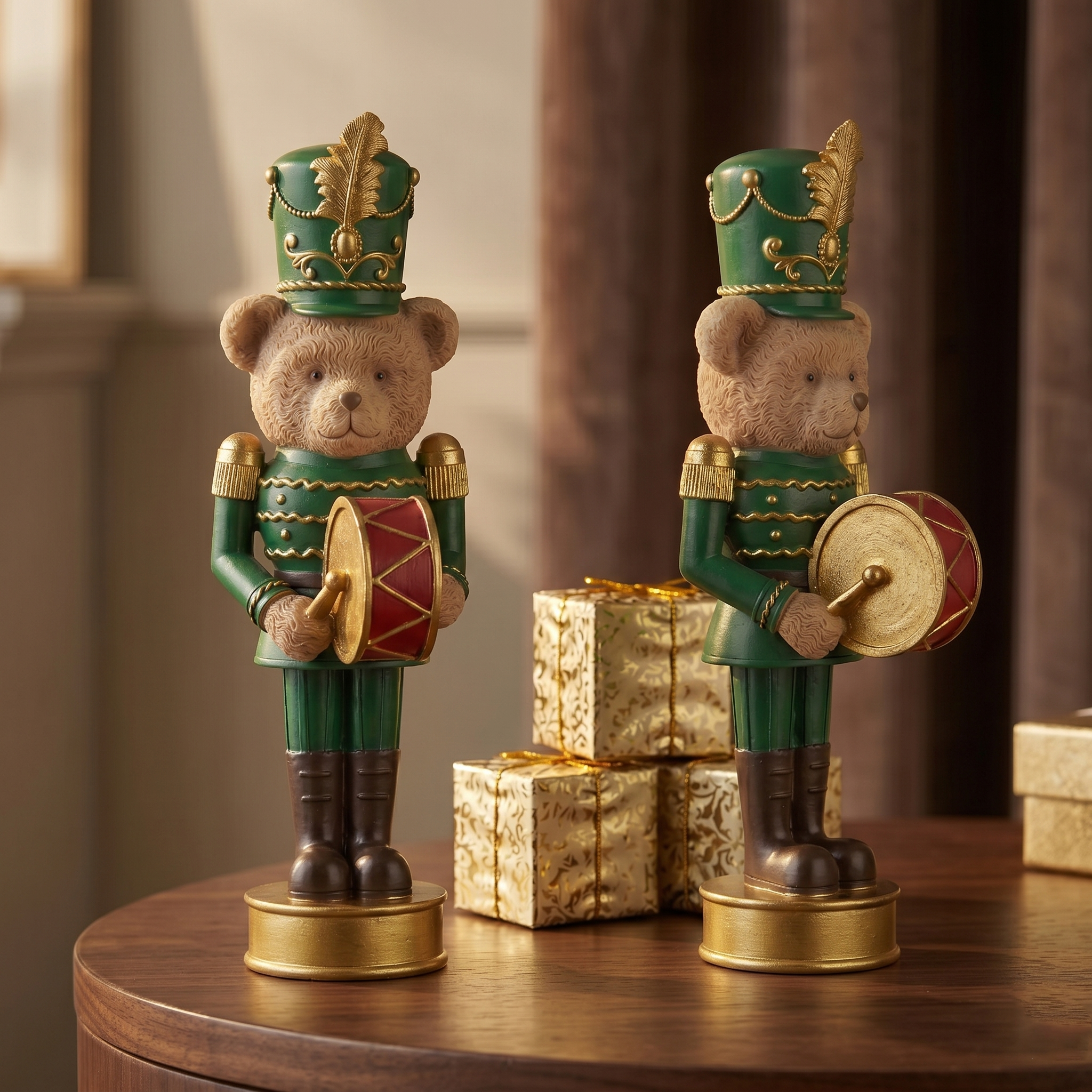 Orsetto Teddy Bear Orchestra h.36cm verde