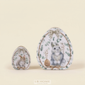 Set 2 decori uovo di pasqua Collezione Zerlina (seconda scelta)
