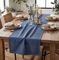 Runner lino Ocean Blue