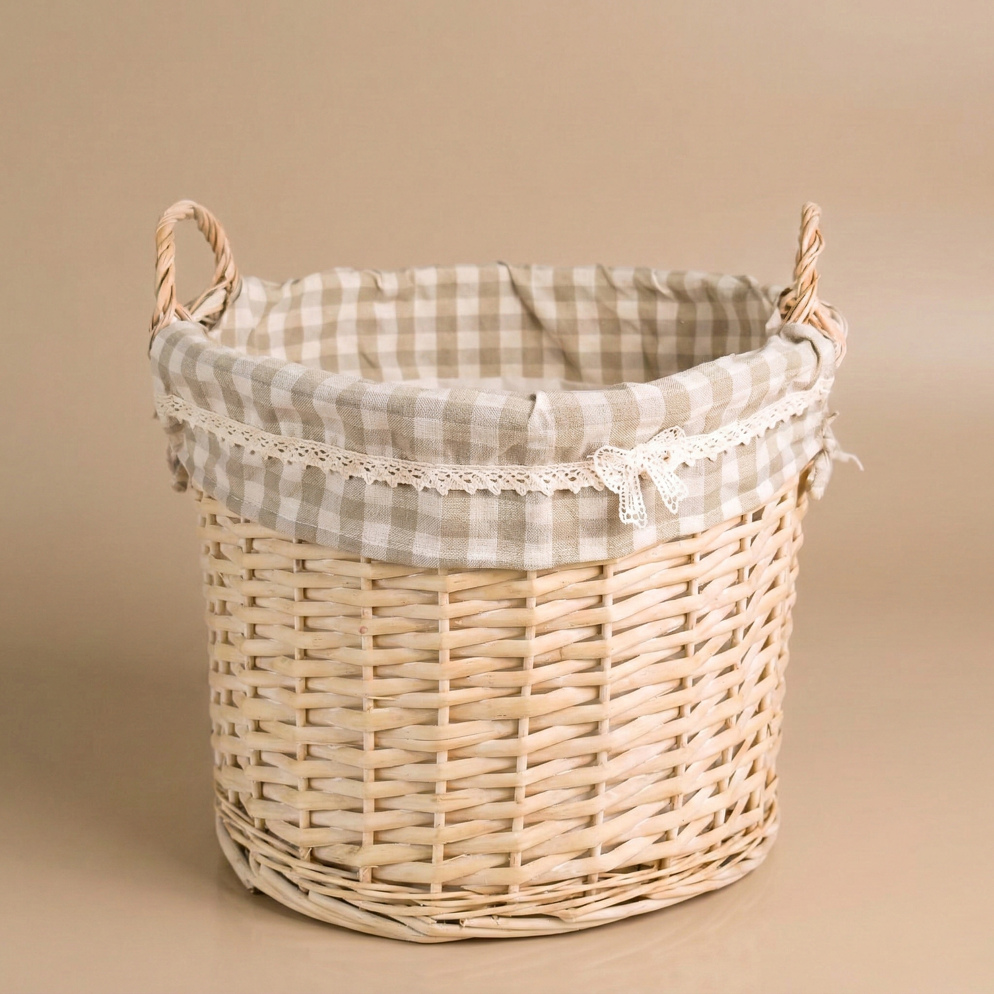 Cestino tondo quadri