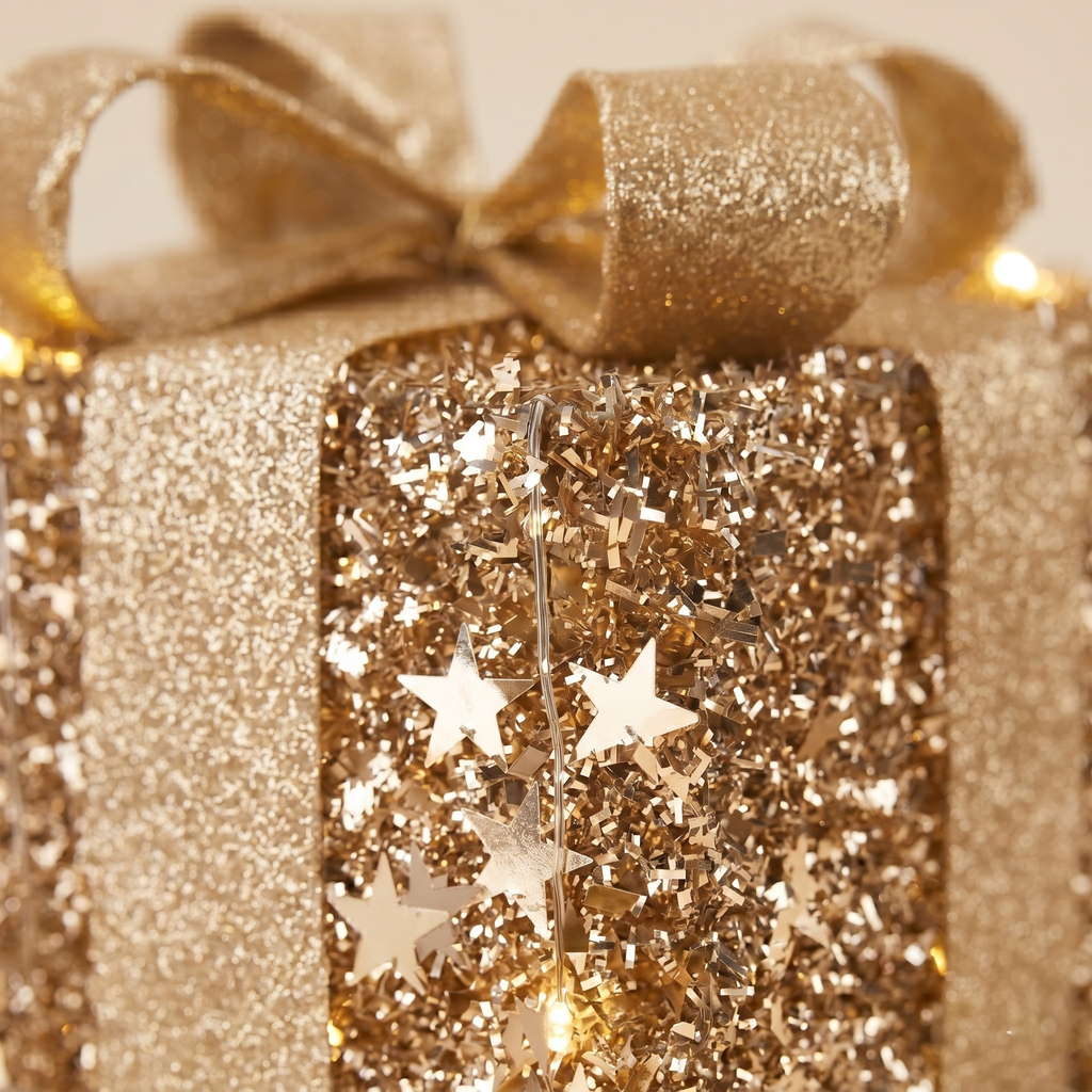 Pacco regalo led Doni delle stelle 10 led
