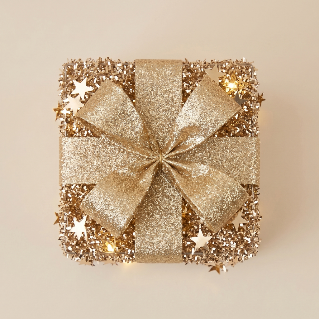 Pacco regalo led Doni delle stelle 10 led