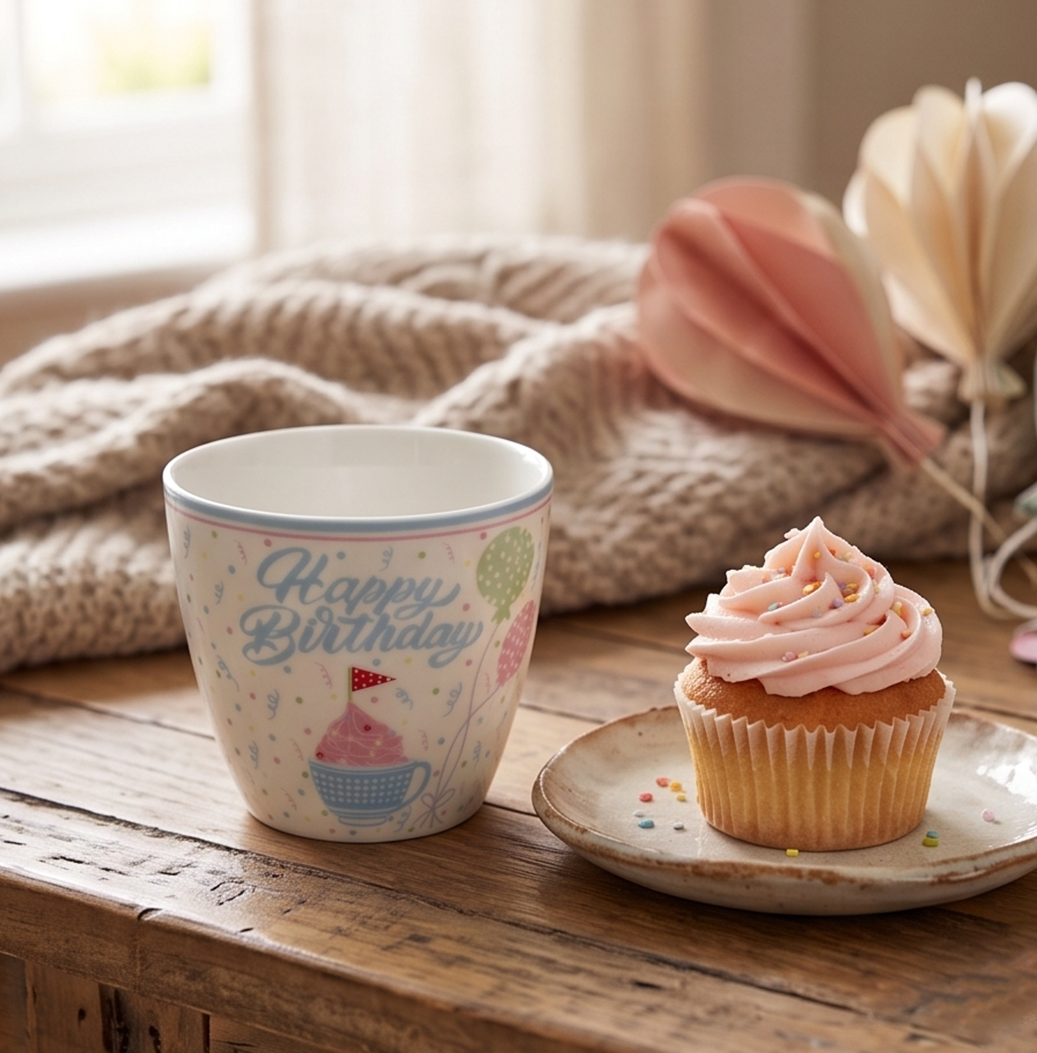 Latte cup Alma happy birthday