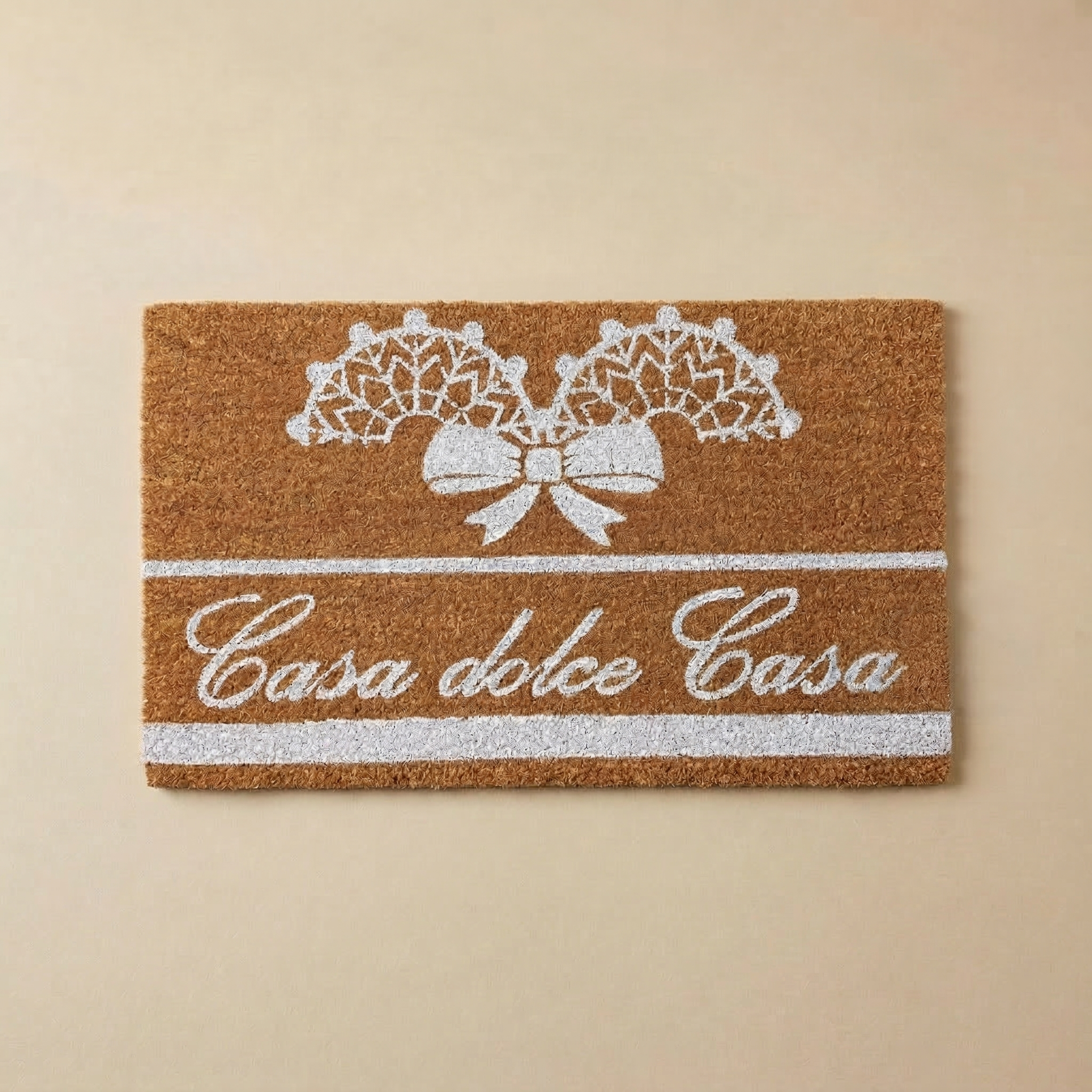 Zerbino cuori casa dolce casa