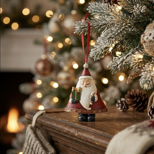 Babbo natale Allegria delle feste pacco regalo