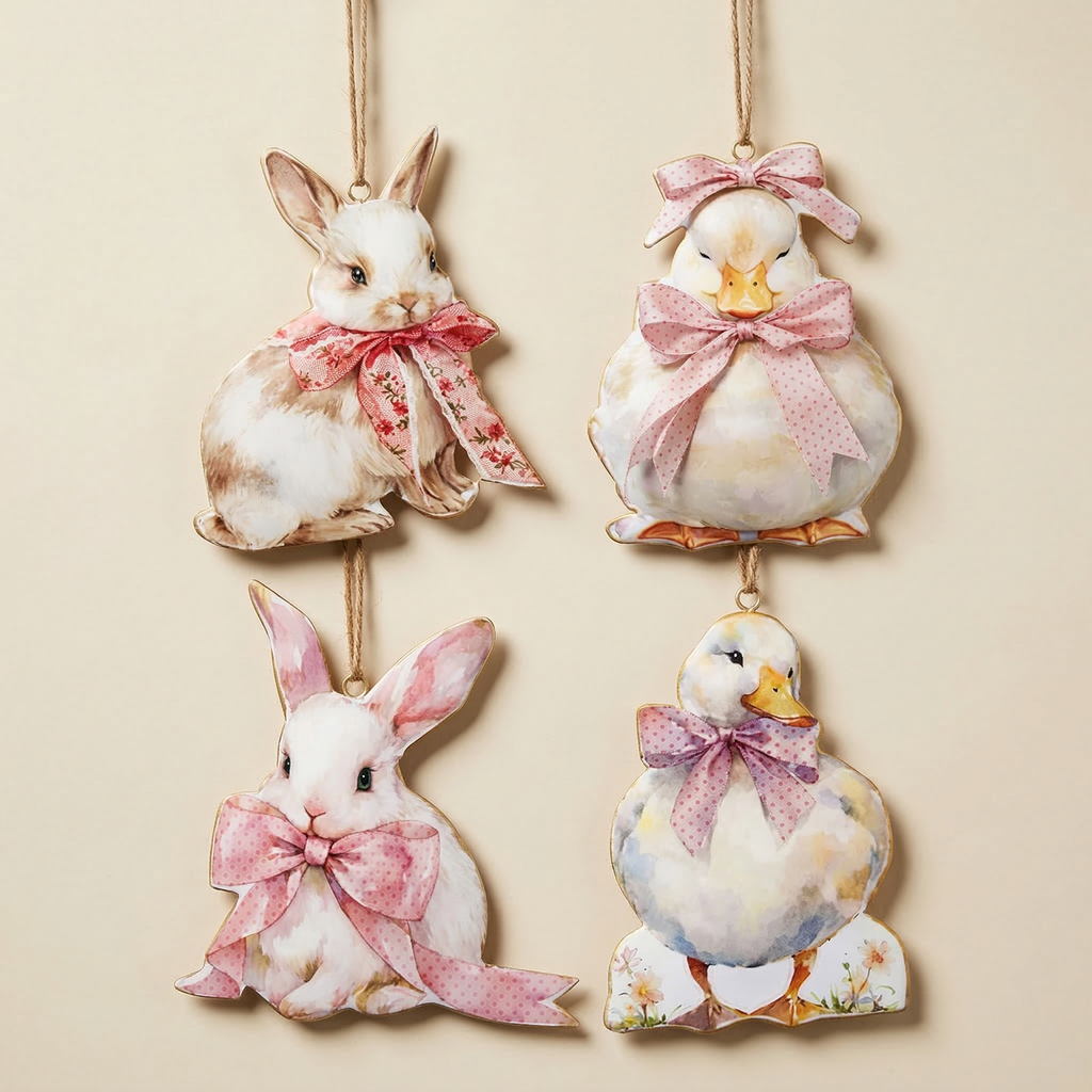 Coniglietti e Paperella Metallo Phaedora