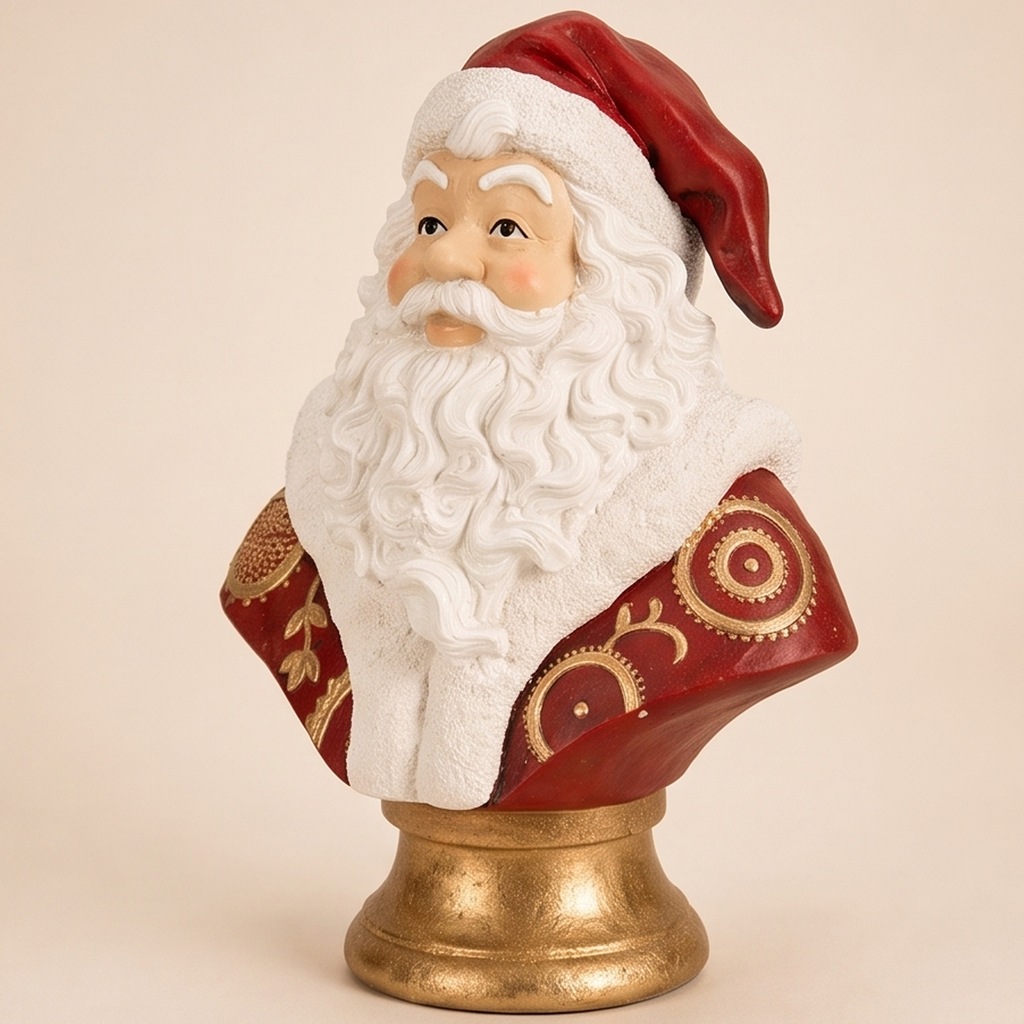 Busto di Babbo Natale