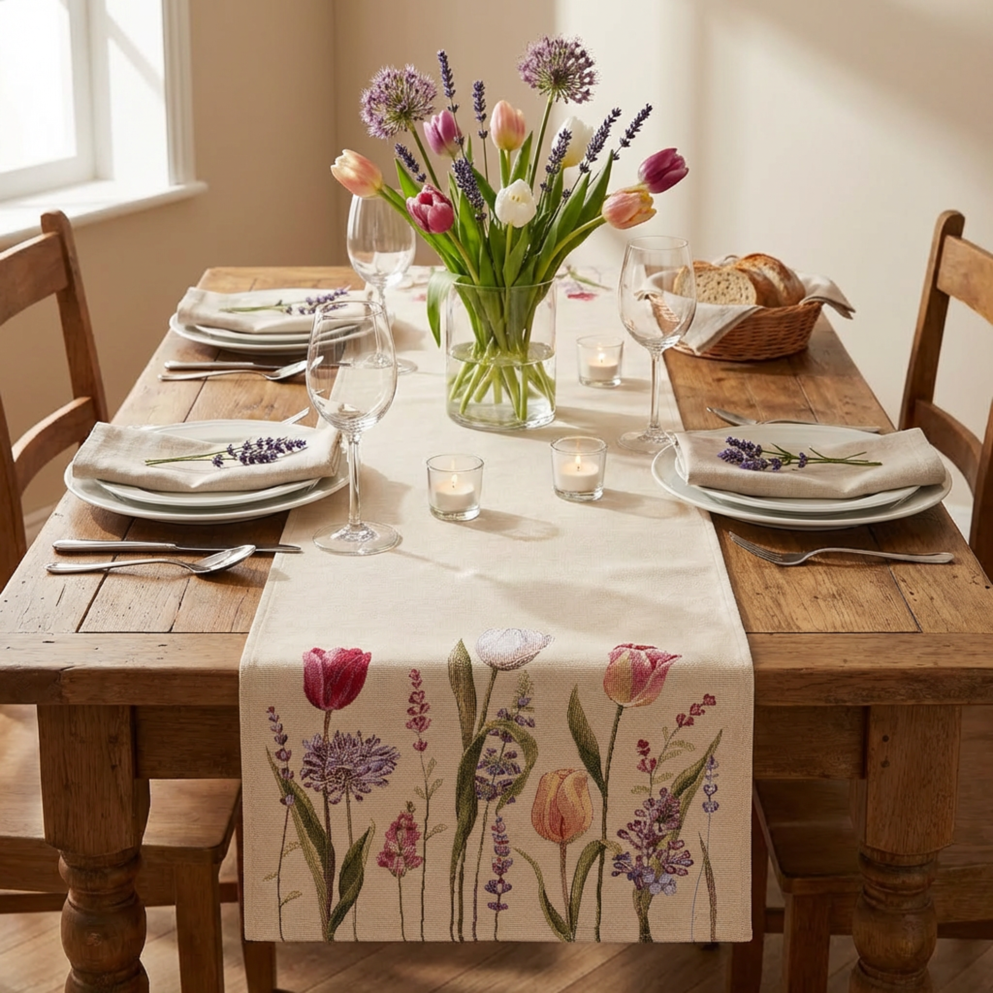 Runner Storie Fiorite Tulipani