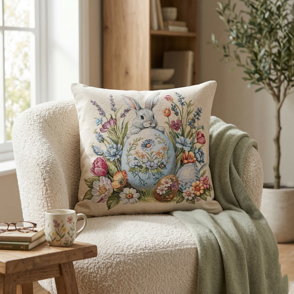 Federa cuscino Storie Fiorite 45x45cm