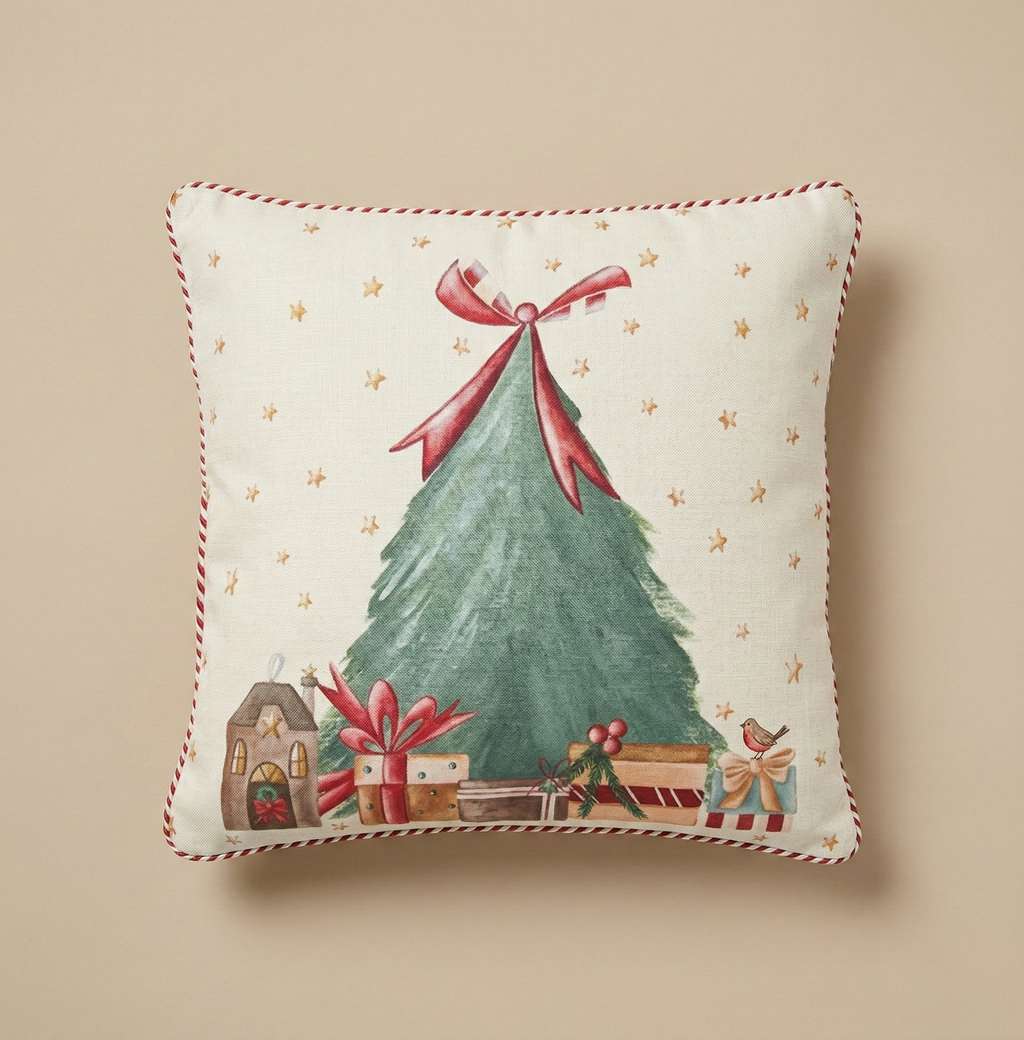 Cuscino Christmas Carol Cuscino