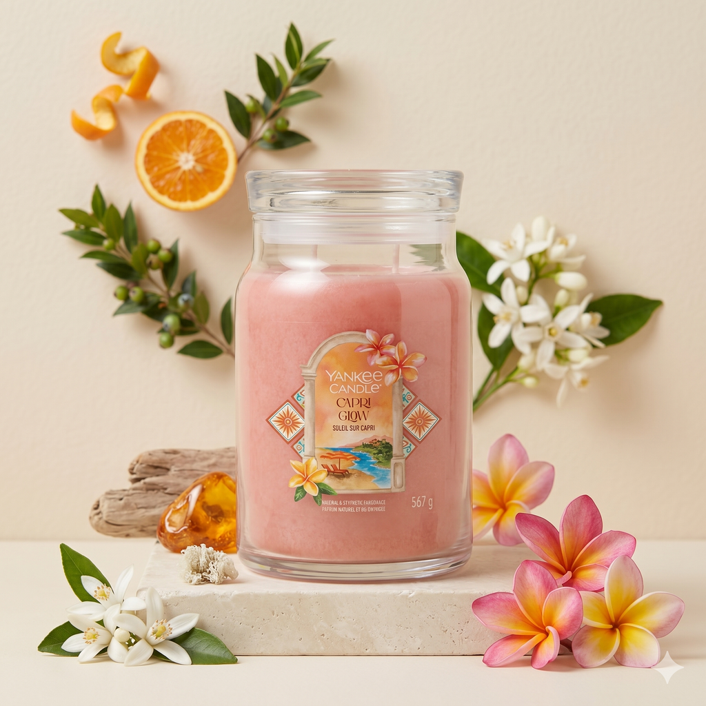 Yankee Candle Giara 567gr Capri Glow
