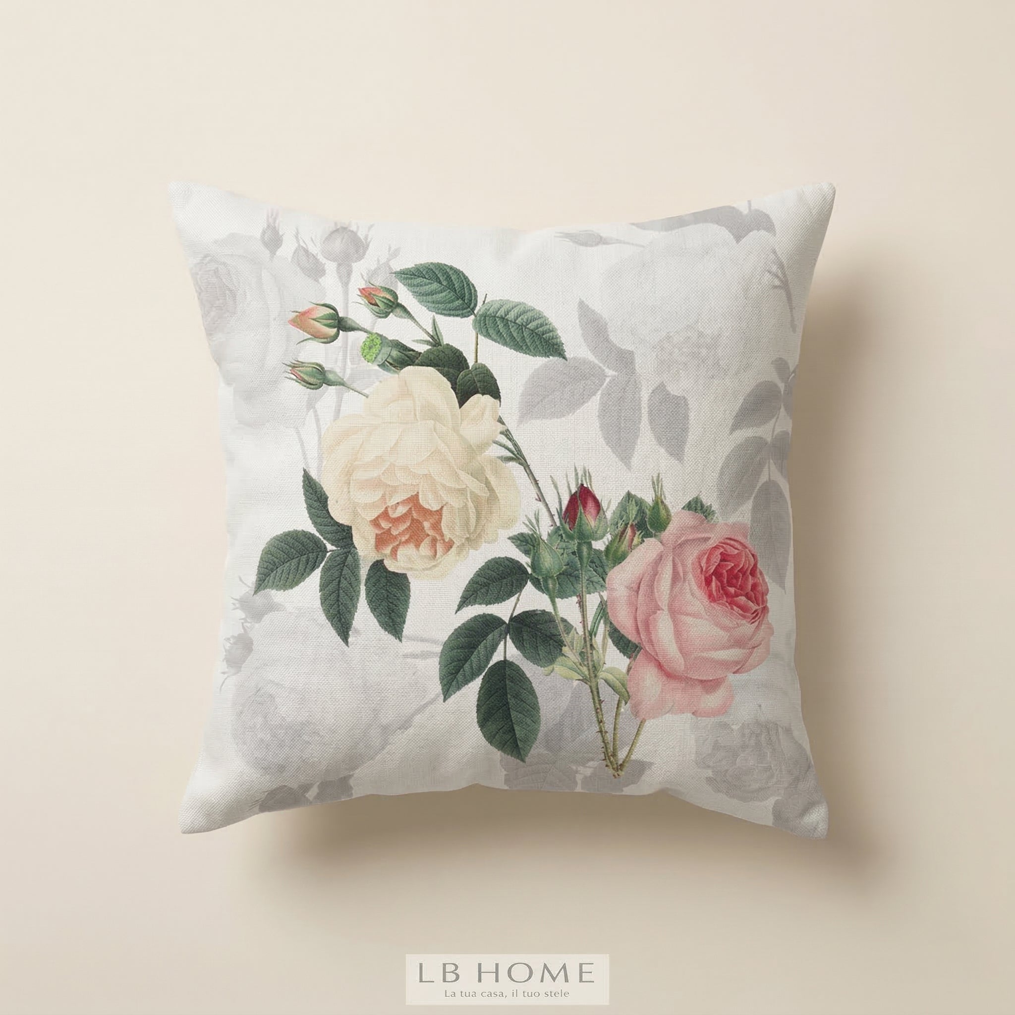 Cuscino "Rose del Borgo"