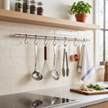 Barra Porta Accessori da Cucina 90 cm