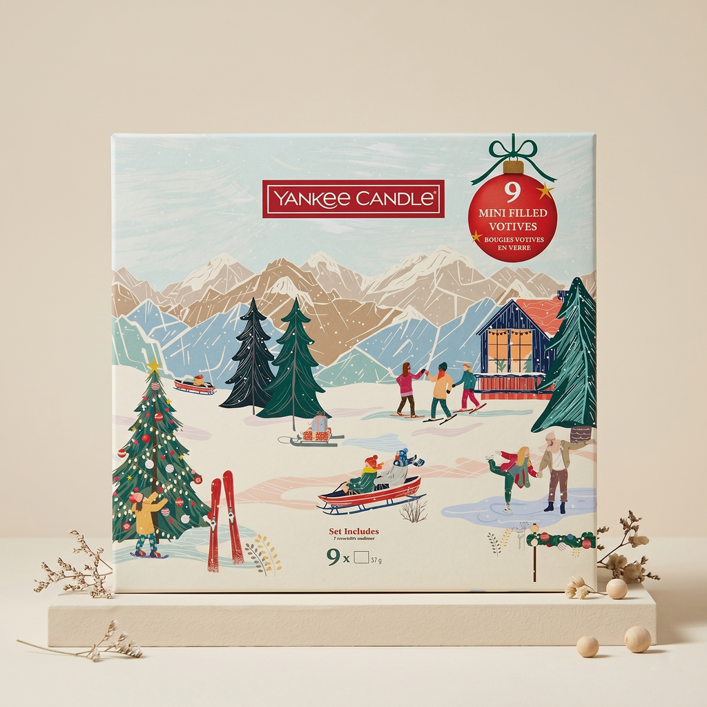 Yankee Candle Confezione regalo libro 9 candele mini