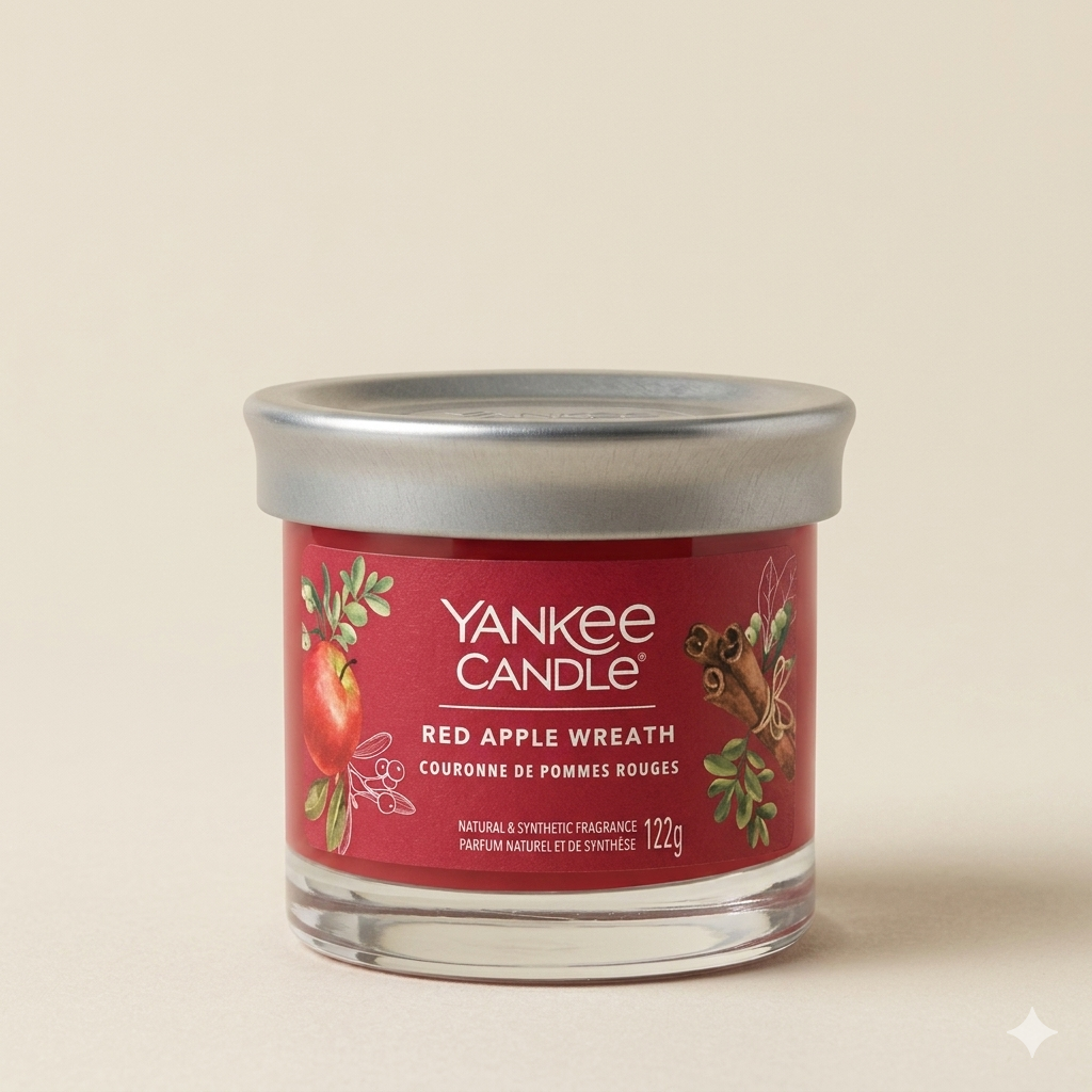 Yankee Candle candela tumbler 122gr Red apple Wreath