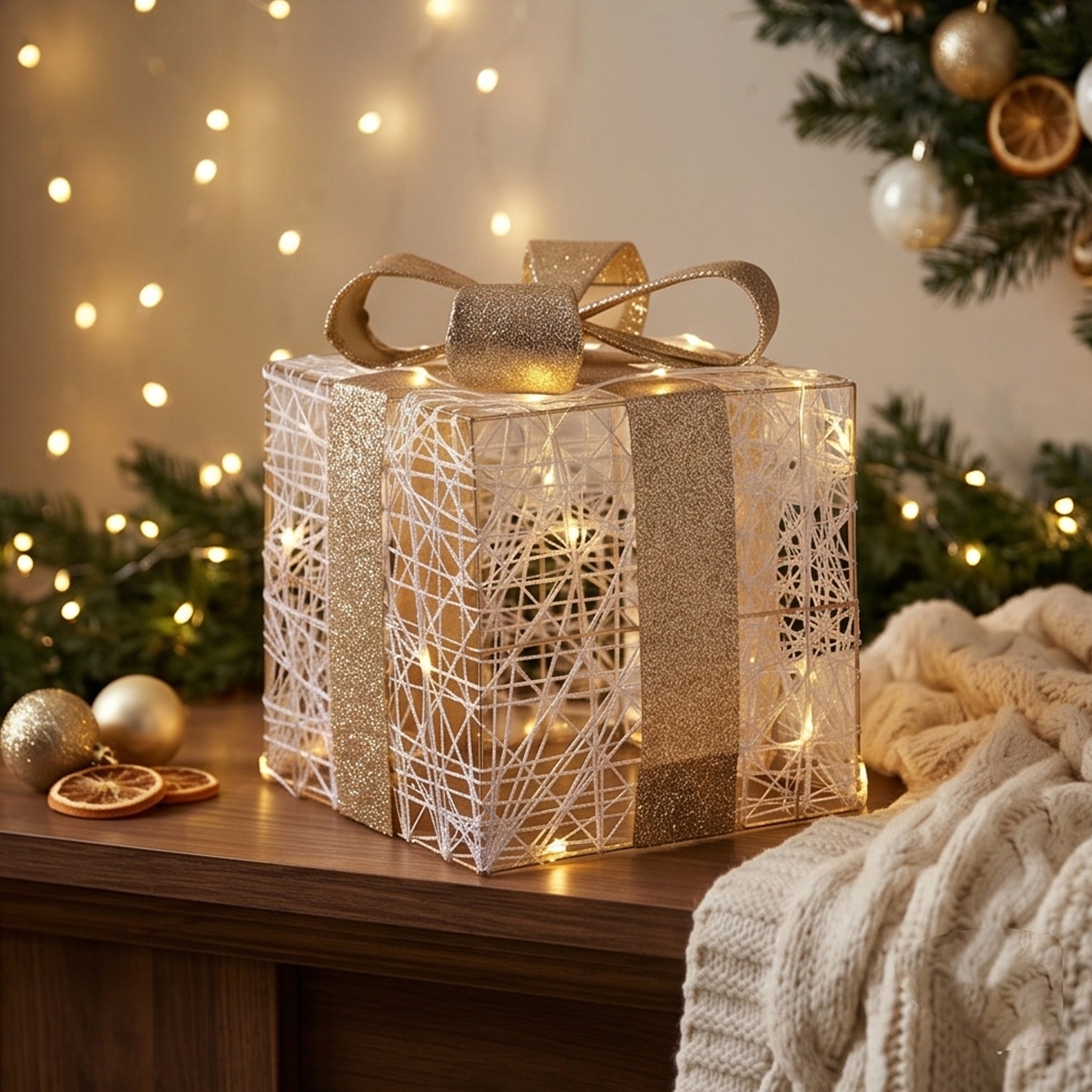 Pacco regalo led Doni delle feste 20led