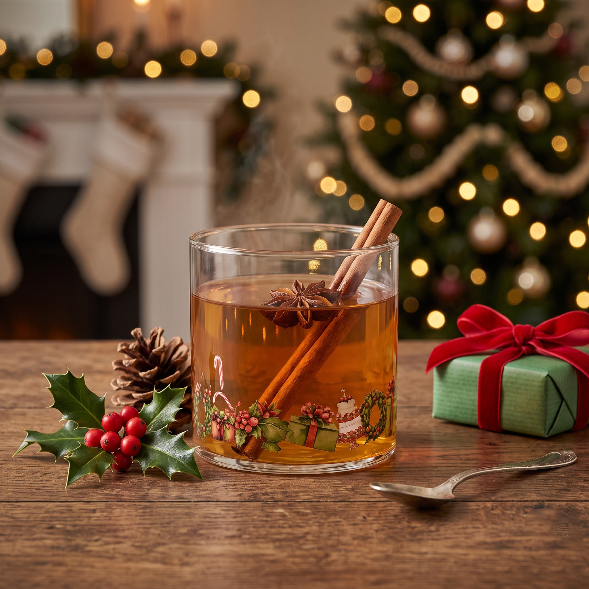Bicchiere Storia di Natale